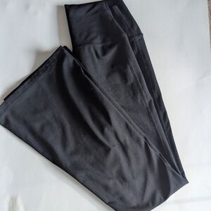 90 Degree By Reflex BLACK Yoga Pants Small Flare